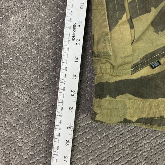 Vintage Fox Camo Cargo Shorts Men's 42 Camouflage Racing Y2K - Picture 12 of 13